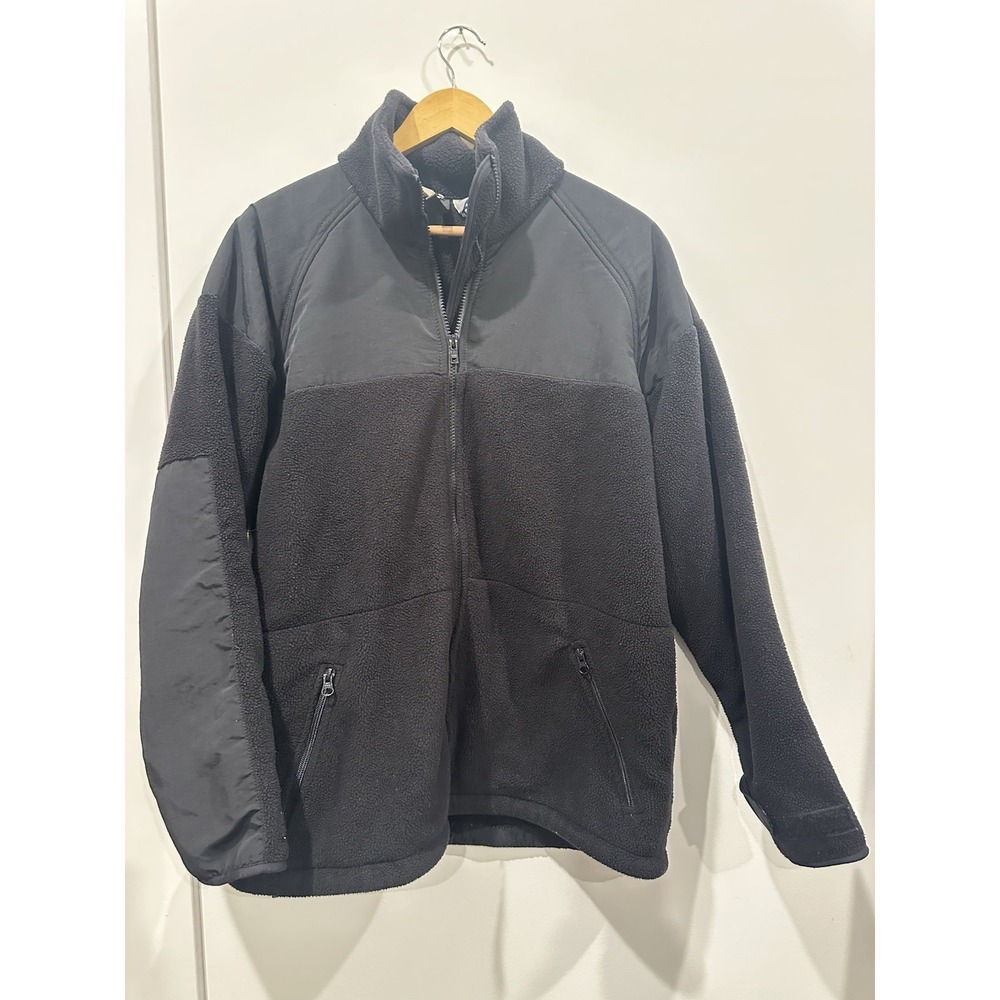 DSCP by Peckham Medium US Military Black Polartec Fleece Cold Weather Jacket